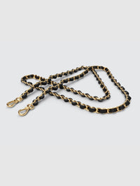 necklace - black/gold