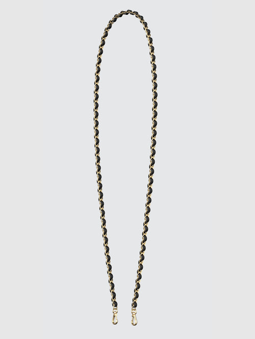 necklace - black/gold