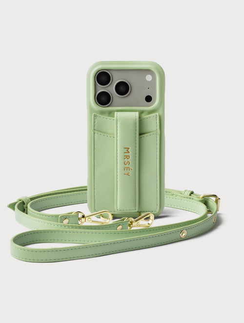 iPhone Hülle mit Strap - Agave