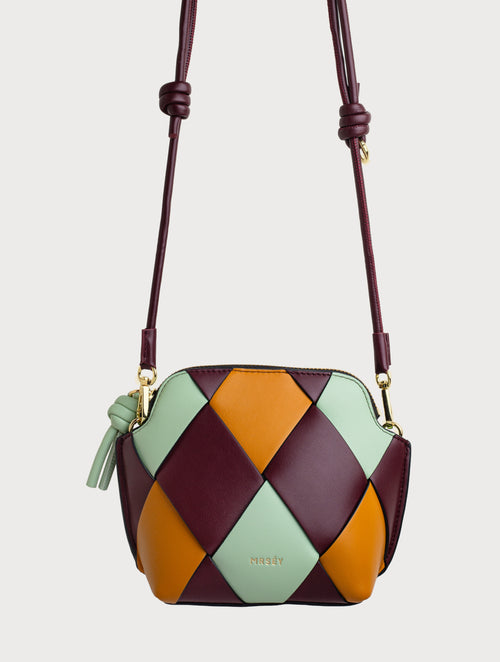 Tubular Strap mit Karabiner - Burgundy