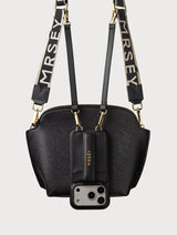 Tulip Bag Crossbody Set - Schwarz